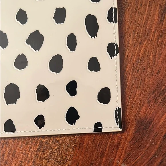 Kate Spade Cream and Black Polka Dot Pencil Pouch - Picture 6 of 14